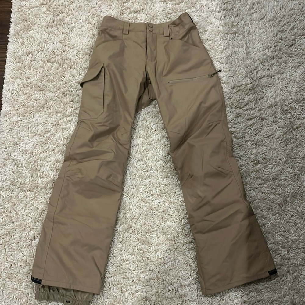 Burton khaki snowboard pants
